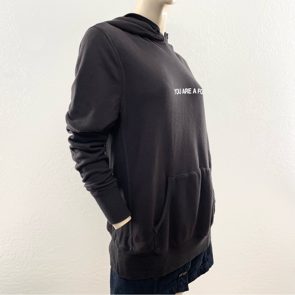 Spiritual Gangster- Black 'You Are A Force' Leopard Hoodie- S - Picture 6 of 16